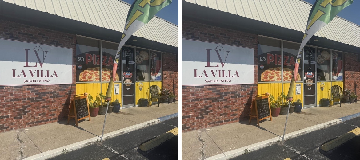 La Villa del Sabor Latino Menu